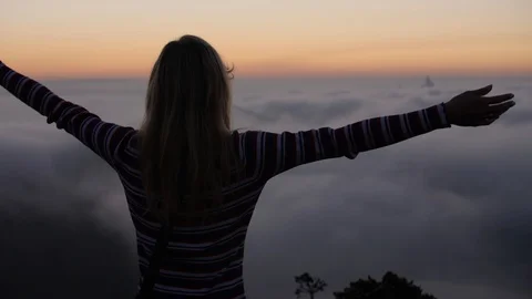 Embracing The World Stock Footage 97697362