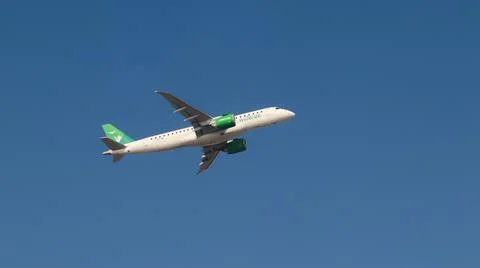 Embraer E190-E2 Widerøe Norwegian airline Stock Photos