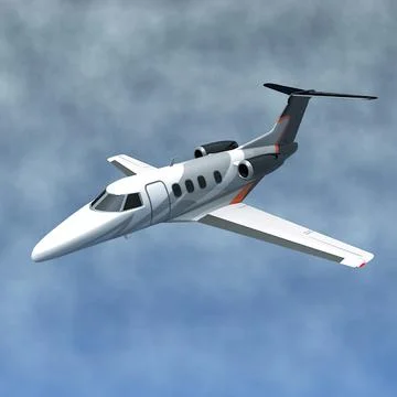 Embraer phenom 100 corporate jet 3D Model