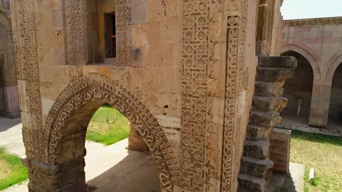 Embroidered Historical Building Stock Footage 140663546