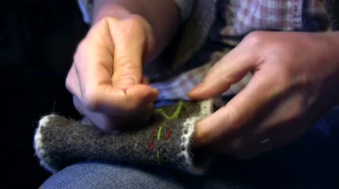 Embroiders Stock Footage 596931