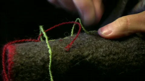 Embroiders Stock Footage 597023