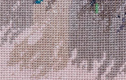 Embroidery background Stock Photos