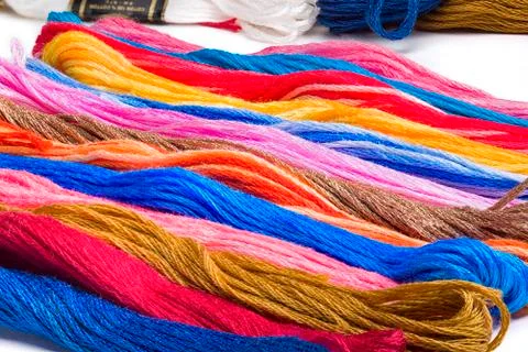 Embroidery Floss Stock Photos