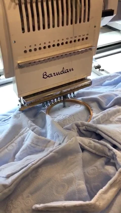 Embroidery Machine  库存影片 202319034