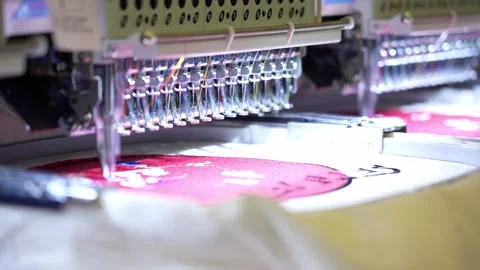 Embroidery Machine00114764 Stock Footage 321204578