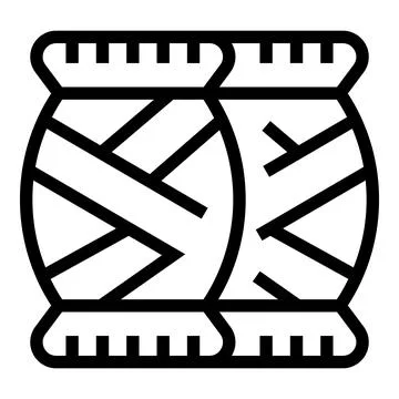 Embroidery workshop icon outline vector. Art craft Stock Illustration