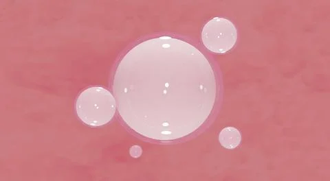 Embryonic stem cells.Cellular therapy.3d rendering Stock Illustration