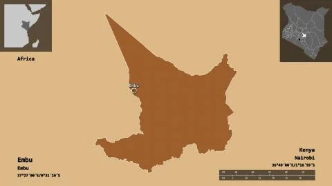 Embu, county of Kenya. Previews. Pattern Stock Illustration