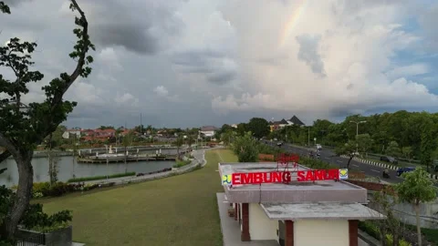 Embung Sanur - Rocket Stock Footage 237734653