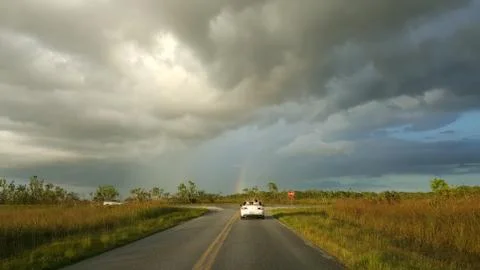 Emd of the Road Stock Photos