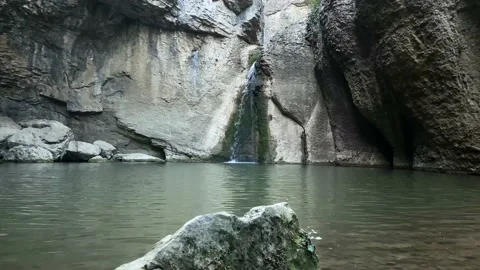 Emen waterfall Stock Footage 159784271