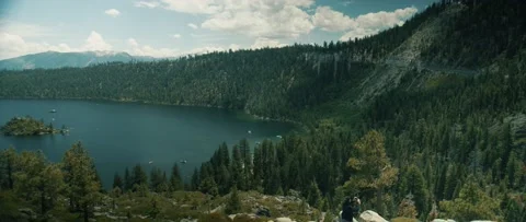Emerald Bay Stock Footage 133477620