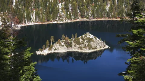 Emerald Bay View Point - South Lake Tahoe Stock Footage 312261309