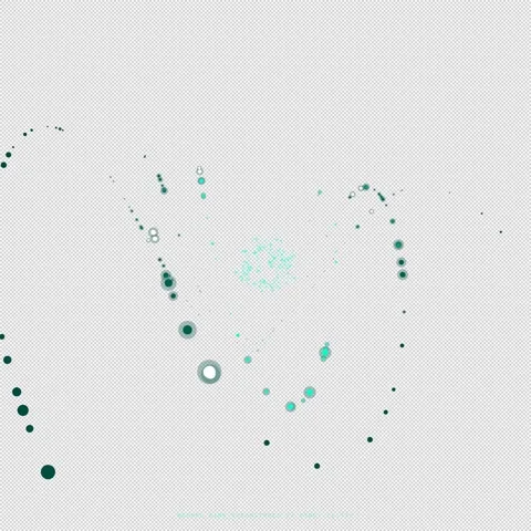 Emerald Biotech Synapse Network 1:1 Stock Footage 331123248