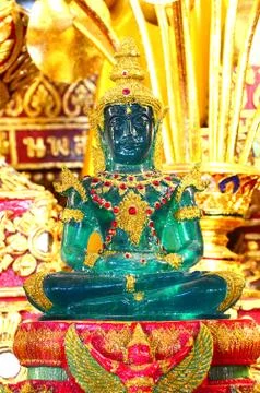 Emerald buddha image Stock Photos