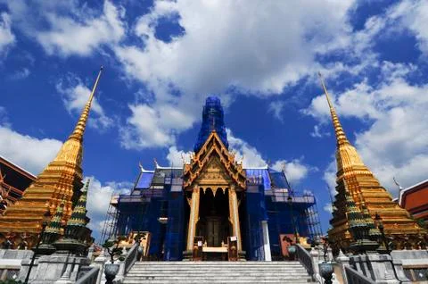 The emerald buddha temple 写真素材