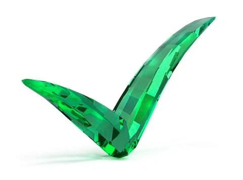 Emerald checked Stock Illustration