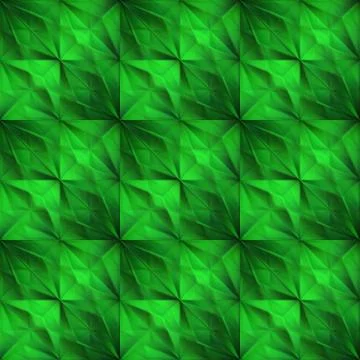 Emerald crystal Stock Illustration