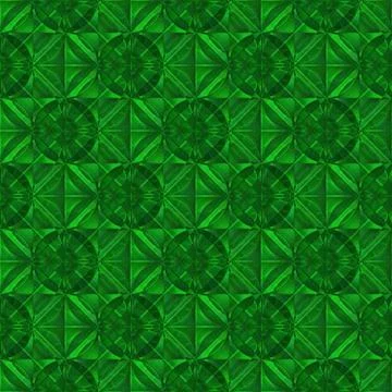 Emerald crystal Stock Illustration