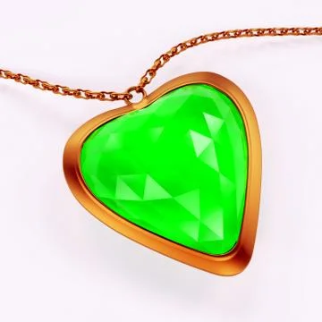 Emerald gems Stock Illustration