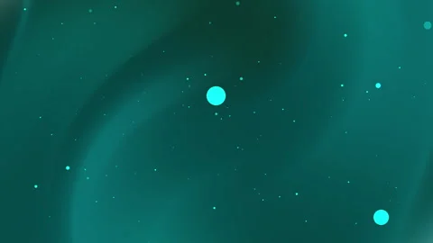 Emerald Glow Abstract Particle Background Video stock 296615810