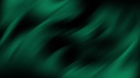 Emerald green background abstract waves flowing lines dark elegant gradient Stock Footage 324928280