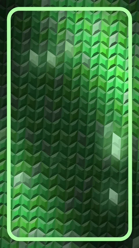 Emerald Green Beveled Chevron Texture Sweeping Light Motion Background Stock Footage 346570718