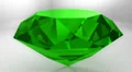 Emerald green gemstone gem stone spinning wedding background loop HD Footage