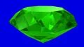 Emerald green gemstone gem stone spinning wedding background loop 4K 4k or 4k+ Resolution