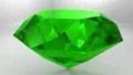 Emerald green gemstone gem stone spinning wedding background loop 4K 4k or 4k+ Resolution