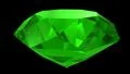 Emerald green gemstone gem stone spinning wedding background loop 4K 4k or 4k+ Resolution