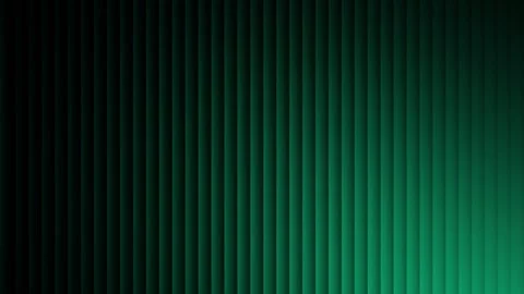 Emerald Green Glassy Gradient Smooth Vertical Light Stripes Stock Footage 319652026