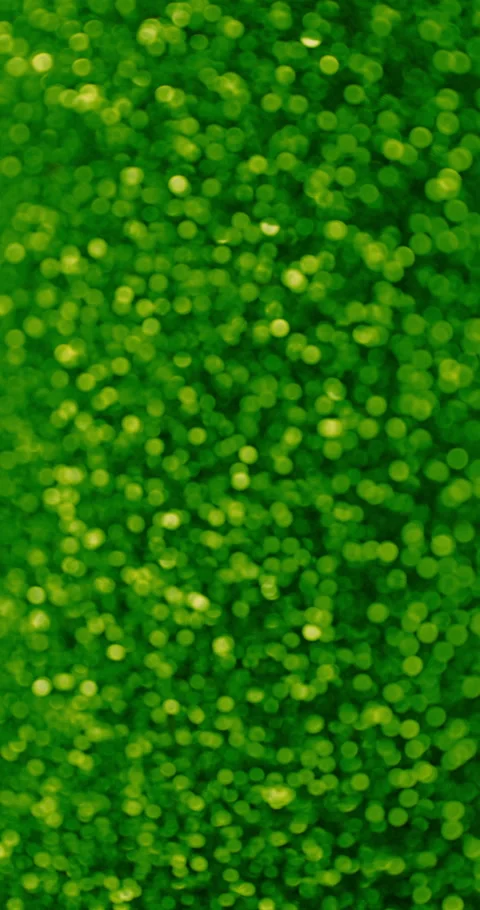 Emerald Green Glitter Bokeh Loop. Stock Footage 321933492