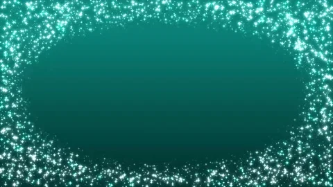 Emerald Green Luxury Glitter Frame Background with Center Text Space Stock Footage 341657269