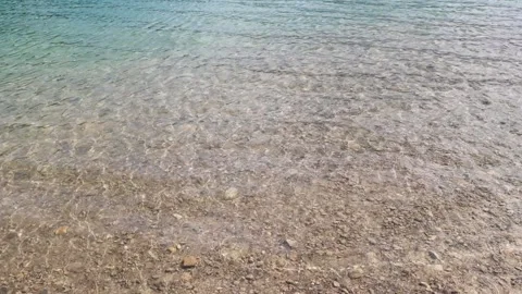 Emerald green water of Two Jack Lake, Banff national park, Alberta, Canada Stock Footage 252689712