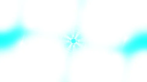 Emerald hexagonal tunnel with rotating neon shards and pulsing starburst core Stock Footage 342049328