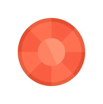 Emerald icon flat isolated vector イラスト素材
