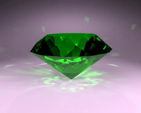 Emerald Stock Illustration