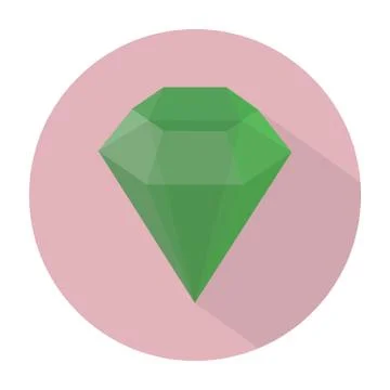 Emerald Stock Illustration