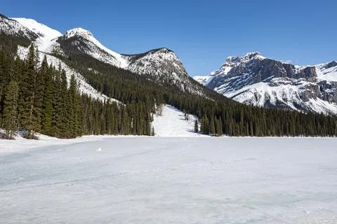 Emerald Lake B.C. Canada Stock Photos