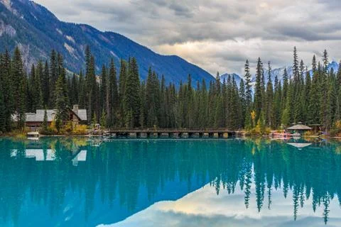 Emerald Lake Stock Photos