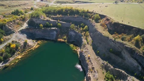 The Emerald Lake, Romania Stock Footage 287011403