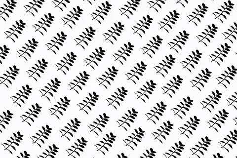 Emerald palm pattern Stock Photos