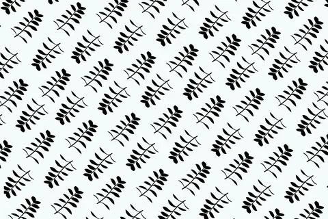 Emerald palm pattern Stock Photos