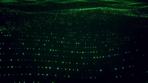 Emerald particle background Video stock 300125321