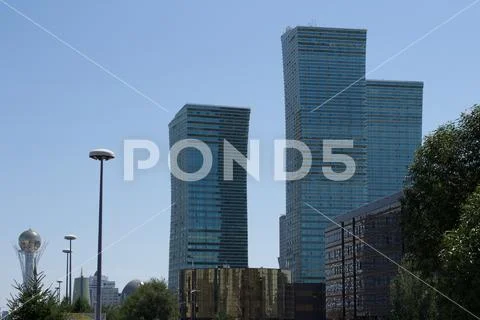 Emerald Quarter - Astana Stock Photos
