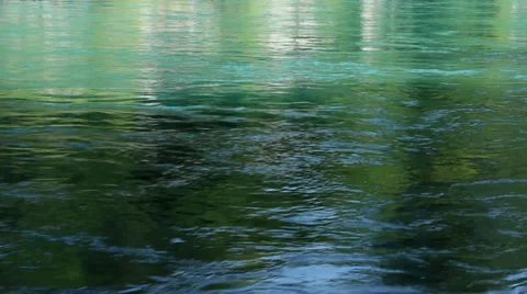 Emerald Running Water Video stock 31490174