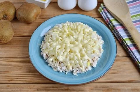 Emerald scatter salad4 Foto stock