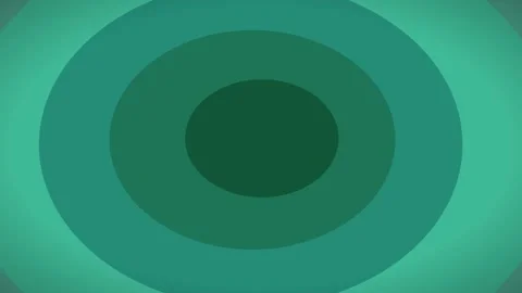 Emerald teal radial gradient bloom abstract fluid background Stock Footage 342635896